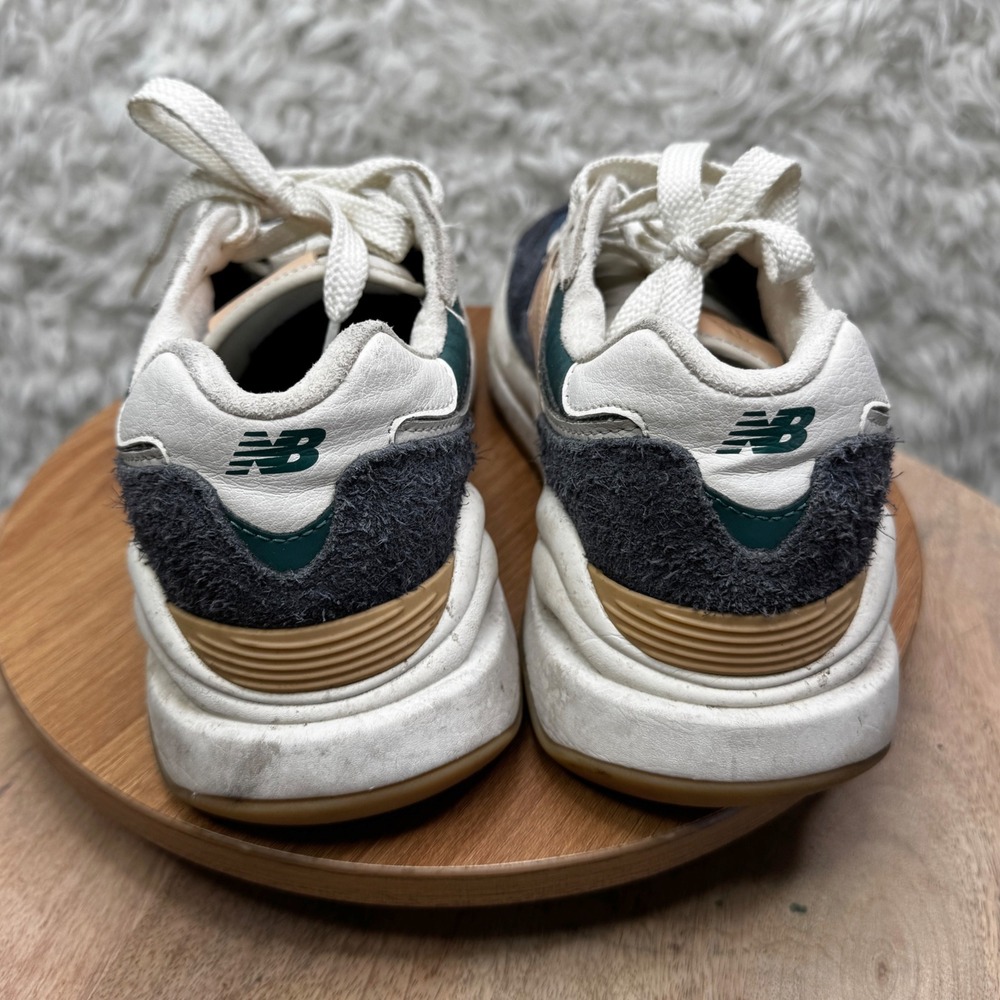 New Balance 57/40 Peacoat Sand Sneakers Men's Blue Shoes Intelligent Choice 9.5 - Picture 4 of 9